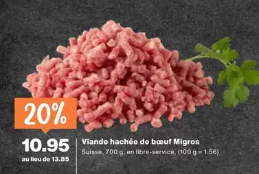 Viande hachée de boeuf