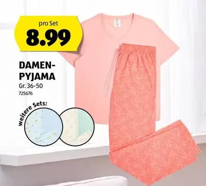 DAMEN-PYJAMA Gr. 36-50 725676