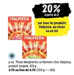 Pizza Margherita La Numero Uno