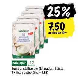 Sucre cristallisé bio