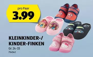 KLEINKINDER-/ KINDER-FINKEN