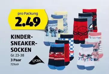 Kinder - KINDER-SNEAKER-SOCKEN 727649