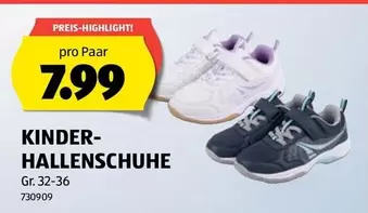 Kinder - KINDER-HALLENSCHUHE Gr. 32-36 730909