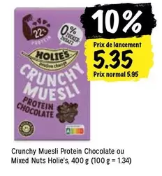 Crunchy Muesli Protein Chocolate