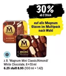 Magnum - Mini Classic/Almond/White Chocolate