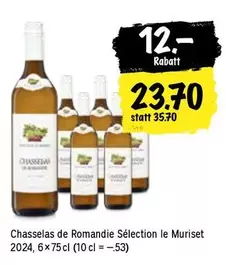 Chasselas de Romandie Sélection