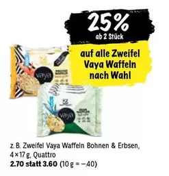 Wahl - Vaya Waffeln Bohnen & Erbsen, Quattro