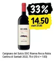 Carignano del Sulcis DOC Riserva