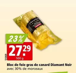 Bloc de foie gras de canard