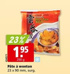 Pâte à wonton