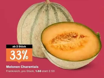 Melonen Charentais
