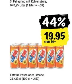 Estathé Pesca oder Limone