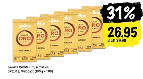Qualità Oro, gemahlen