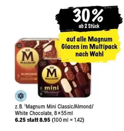 Magnum - Mini Classic/Almond/White Chocolate