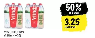 Vittel, 6x1,5 Liter