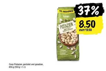 Pistazien, geröstet und gesalzen