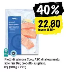 Filetti di salmone