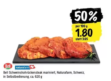 Schweinhröckensteak mariniert