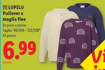 Pullover a maglia fine