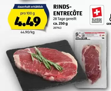 RINDS-ENTRECÔTE 28 Tage gereift ca. 250 g 287943