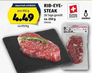 RIB-EYE STEAK 290456