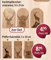 Raclettepfännchenuntersetzer