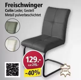 Freischwinger Colin Leder