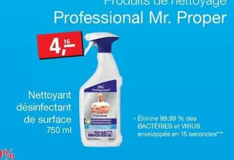 Nettoyant désinfectant de surface
