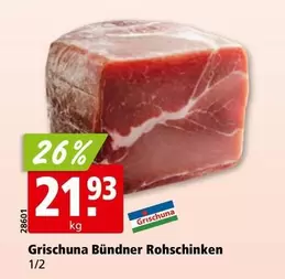 Bündner Rohschinken 1/2