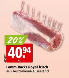 Royal - Lamm-Racks  frisch