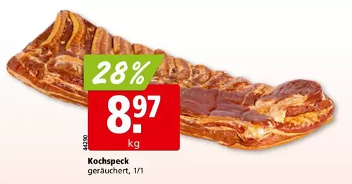 Kochspeck geräuchert