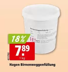 Birnenweggenfüllung