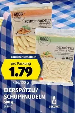 EierSpätzli/Schupfnudeln