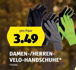 Damen-/Herren-Velo-Handschuhe 730066