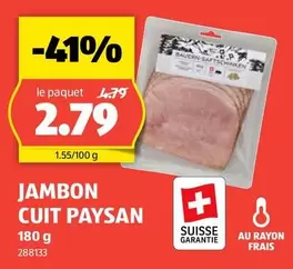 JAMBON CUIT PAYSAN