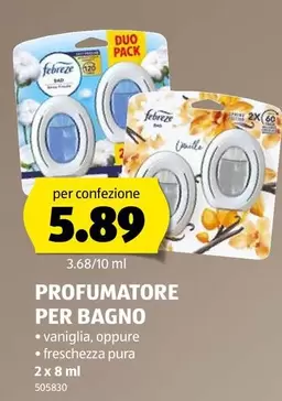Profumatore per bagno
