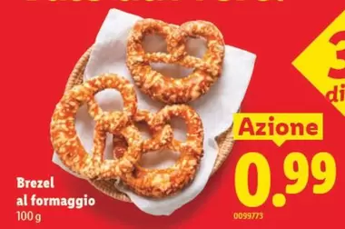 Brezel al formaggio