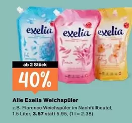 Weichspüler im Nachfüllbeutel
