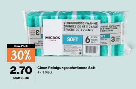 Clean Reinigungsschwämme Soft