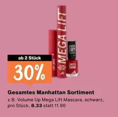 Volume Up Mega Lift Mascara, schwarz