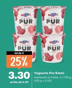Yogourts Pur Emmi