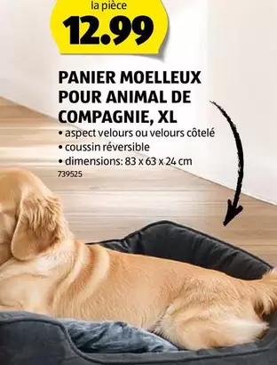 PANIER MOELLEUX POUR ANIMAL DE COMPAGNIE, XL 739525