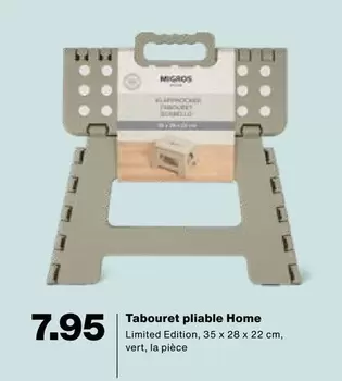 Tabouret pliable