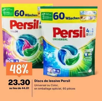 Discs de lessive