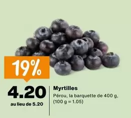 Myrtilles