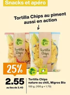 Action - Tortilla Chips au piment