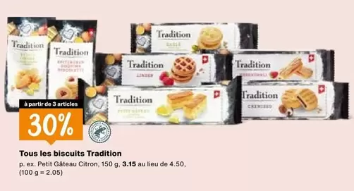 Tous les biscuits