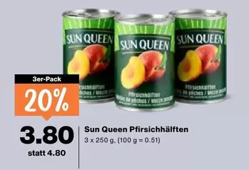 Pfirsichhälften