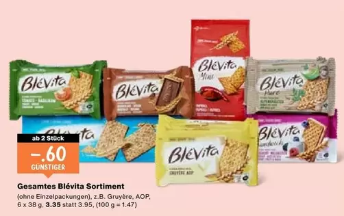 Gesamtes Blevita Sortiment