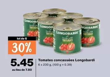 Tomates concassées